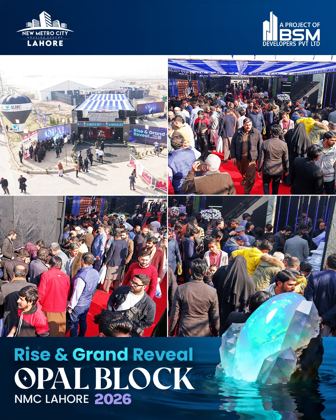 iamge 2: Grand Reveal – OPAL at New Metro City Lahore.